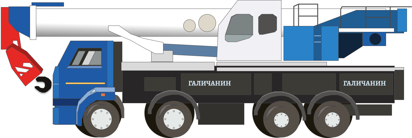 Аренда автокрана Галичанин КС-65713-1 в Иркутске